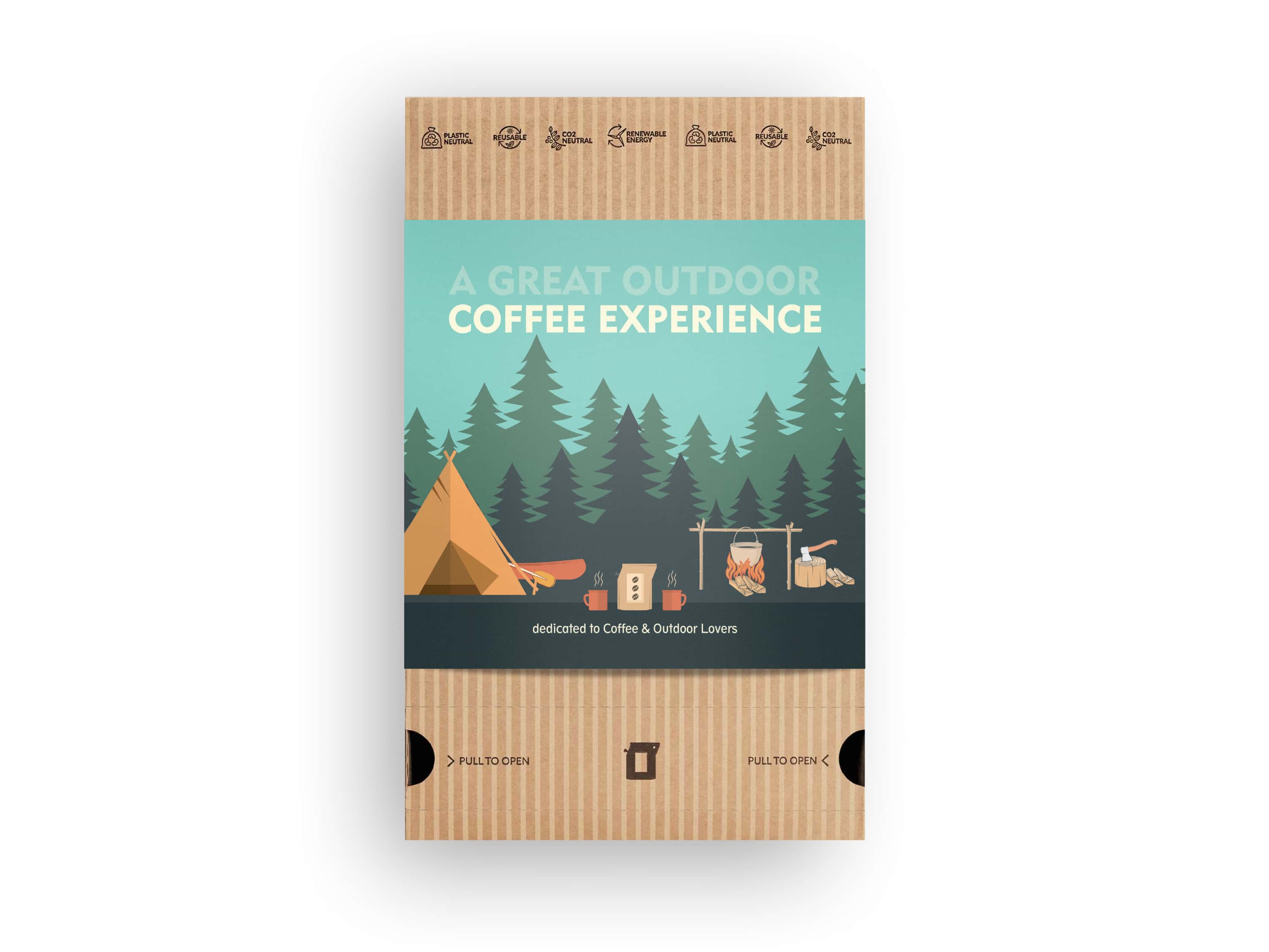 CAMPING SPECIALTY COFFEE GIFT BOX 25 PCS