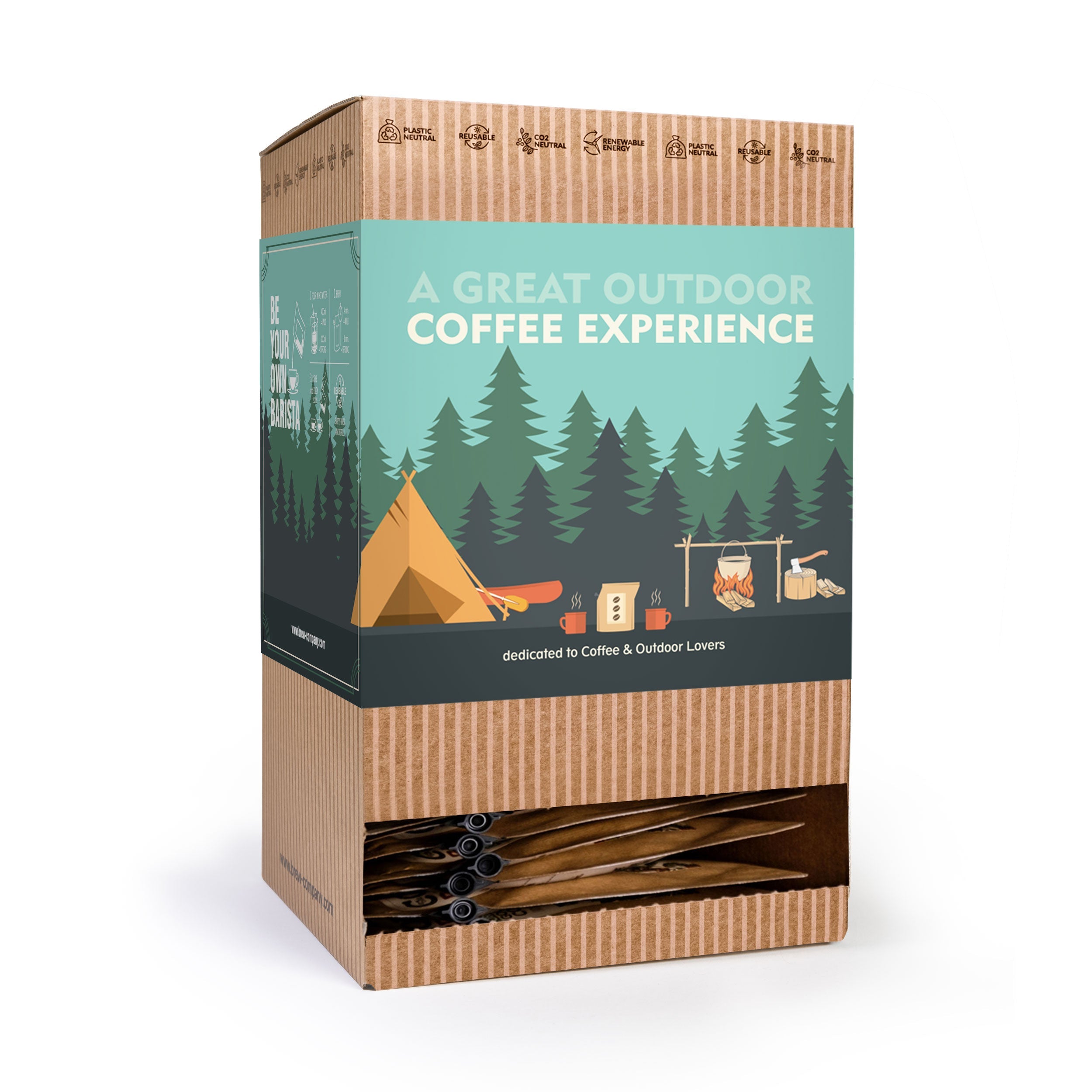 CAMPING SPECIALTY COFFEE GIFT BOX 25 PCS
