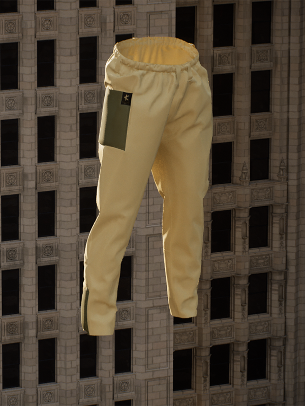 Taitsu Pants - Natural raw