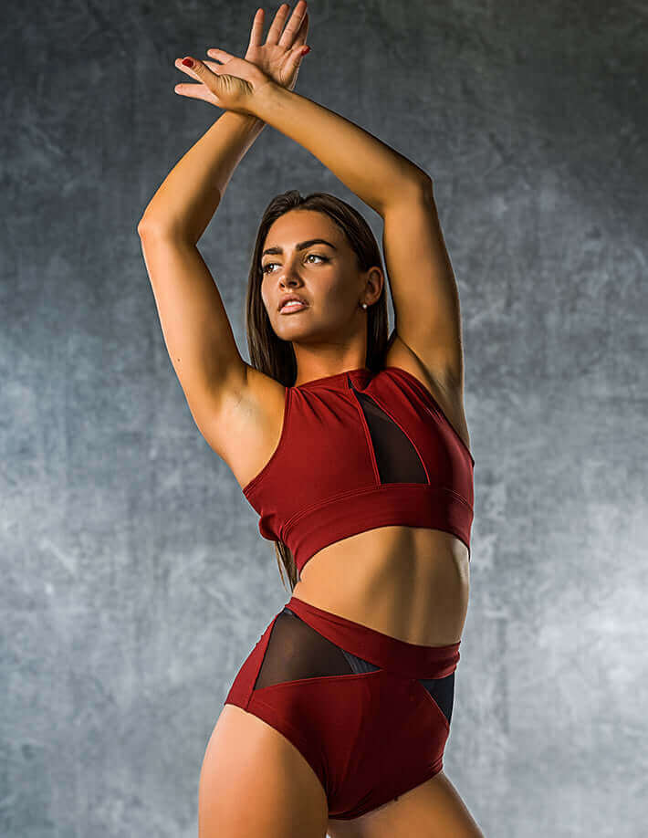 Mesh pole shorts Monica
