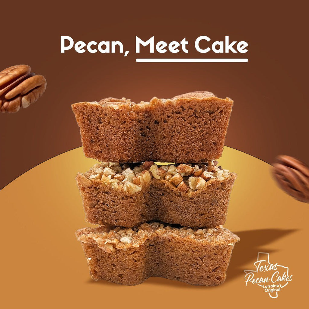 3 Pack Small Pecan Cake Gift Set - Perfect for Any Occasion!