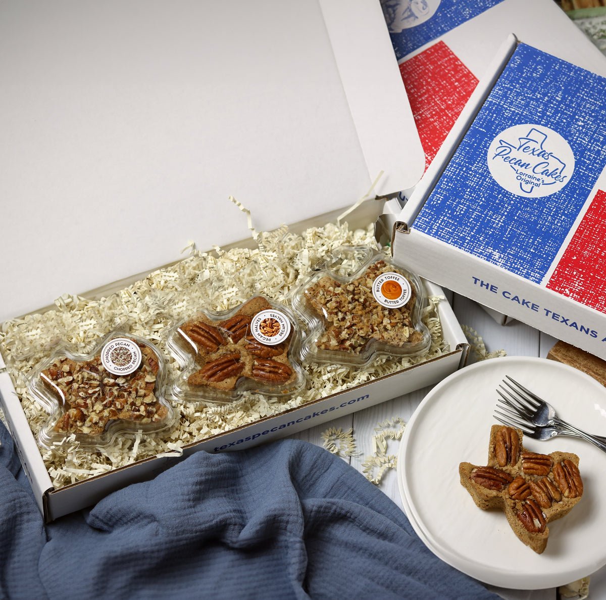 3 Pack Small Pecan Cake Gift Set - Perfect for Any Occasion!